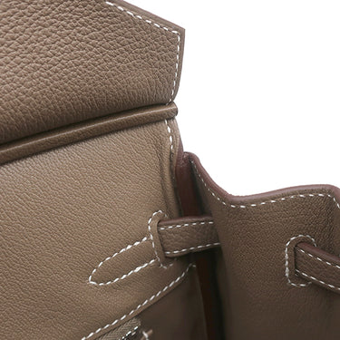 エルメス HERMES バーキン 25 エトゥープ トゴ ハンドバッグ シルバー金具 新品 未使用 グレージュ 2025年製