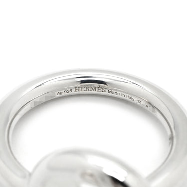 エルメス HERMES エシャペ MM シルバー シルバー925 #51(JP11) リング 指輪 SV925 AG925 11号