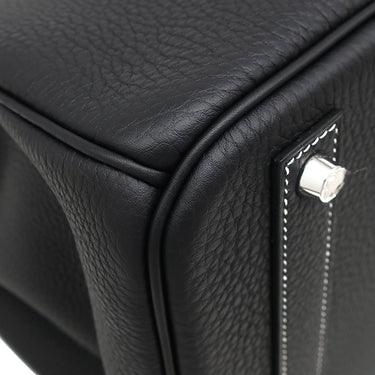 エルメス HERMES バーキン40 ブラック トゴ ハンドバッグ マットシルバー金具 【PO品】 ライン 新品 未使用 2025年製