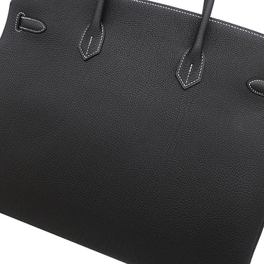 エルメス HERMES バーキン40 ブラック トゴ ハンドバッグ マットシルバー金具 【PO品】 ライン 新品 未使用 2025年製