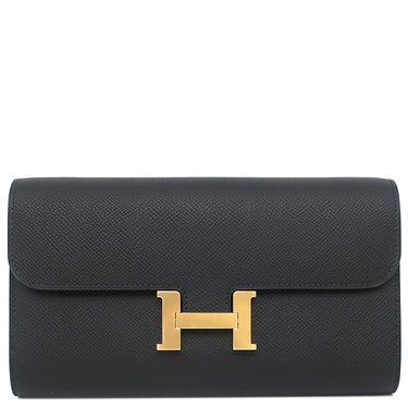 エルメス HERMES コンスタンス トゥーゴー ブラック ヴォーエプソン 長財布 ゴールド金具 新品 未使用 黒 2025年製