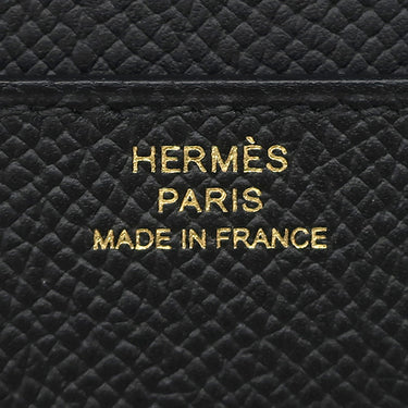エルメス HERMES コンスタンス トゥーゴー ブラック ヴォーエプソン 長財布 ゴールド金具 新品 未使用 黒 2025年製