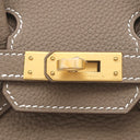 エルメス HERMES バーキン 25 エトゥープ トゴ ハンドバッグ マットゴールド金具 新品 未使用 グレージュ 2025年製