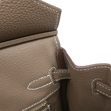 エルメス HERMES バーキン 25 エトゥープ トゴ ハンドバッグ マットゴールド金具 新品 未使用 グレージュ 2025年製