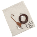 エルメス HERMES ケリー25 内縫い ゴールド トゴ 2WAYバッグ シルバー金具 茶