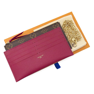 ルイヴィトン LOUIS VUITTON ポシェット フェリシー M81896 モノグラム モノグラムキャンバス チェーンウォレット ゴールド金具 チェーンショルダー 未使用
