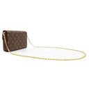 ルイヴィトン LOUIS VUITTON ポシェット フェリシー M81896 モノグラム モノグラムキャンバス チェーンウォレット ゴールド金具 チェーンショルダー 未使用