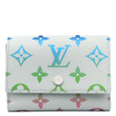 ルイヴィトン LOUIS VUITTON ヴィクター ウォレット M14132 グレー系 レザー モノグラムイリディセントキャンバス 三つ折り財布 シルバー金具 新品 未使用 コンパクト財布
