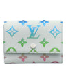 ルイヴィトン LOUIS VUITTON ヴィクター ウォレット M14132 グレー系 レザー モノグラムイリディセントキャンバス 三つ折り財布 シルバー金具 新品 未使用 コンパクト財布