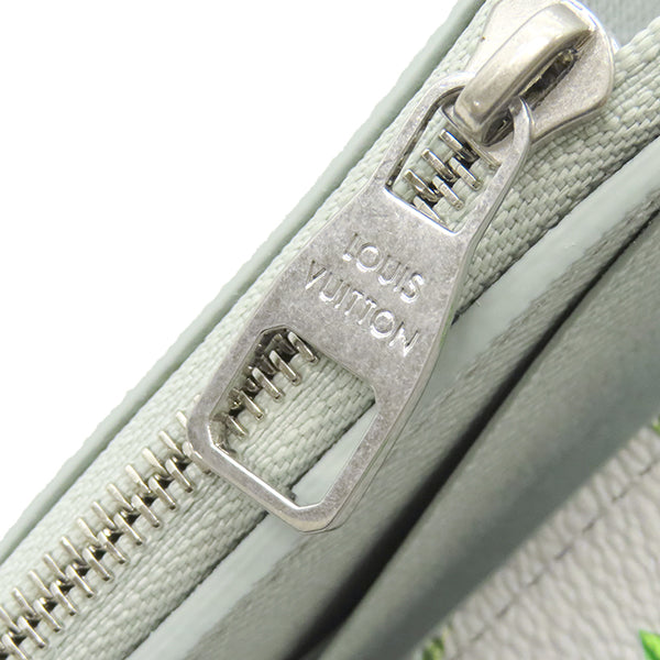 LOUIS VUITTON ルイヴィトン モノグラム イリディセント ヴィクター ウォレット グラデーション コンパクトウォレット 三つ折り財布 ケース グレー レザー M14132 LOUIS VUITTON - LOUIS VUITTON ルイヴィトン モノグラム イリ