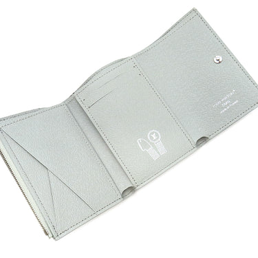 ルイヴィトン LOUIS VUITTON ヴィクター ウォレット M14132 グレー系 レザー モノグラムイリディセントキャンバス 三つ折り財布 シルバー金具 新品 未使用 コンパクト財布