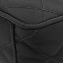 プラダ PRADA キルティング ショルダー 1BH026 NERO ナイロン レザー 2WAYバッグ シルバー金具 黒 三角ロゴプレート TESUTO IMPUNTU