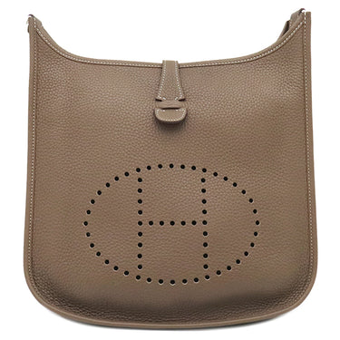 エルメス HERMES エヴリン3 PM エトゥープ トリヨンクレマンス ショルダーバッグ シルバー金具 グレージュ