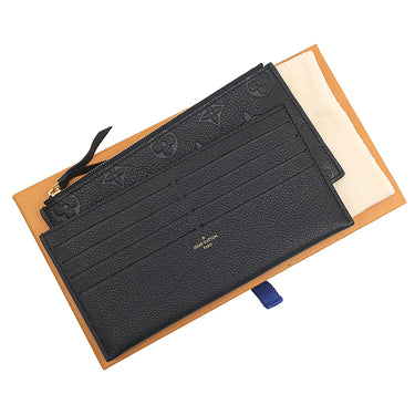 ルイヴィトン LOUIS VUITTON ポシェット フェリシー M64064 ブラック モノグラムアンプラント チェーンウォレット ゴールド金具 ショルダー