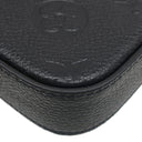 ルイヴィトン LOUIS VUITTON ポシェット フェリシー M64064 ブラック モノグラムアンプラント チェーンウォレット ゴールド金具 ショルダー