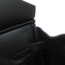 エルメス HERMES バーキン30 ブラック トゴ ハンドバッグ シルバー金具 黒