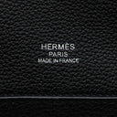 エルメス HERMES サックアデペッシュ ライト 37 ブラック トゴ ブリーフケース マットシルバー金具 黒 ビジネスバッグ 鍵欠品