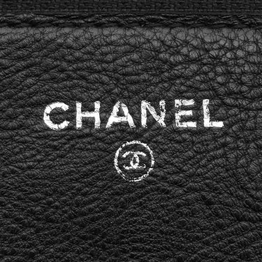 シャネル CHANEL ボーイシャネル ミニ チェーンショルダー ブラック キャビアスキン ショルダーバッグ シルバー金具 黒