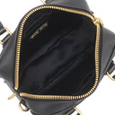 ミュウミュウ MIU MIU アルカディ マテラッセ レザー バッグ スモール 5BB123 ブラック レザー 2WAYバッグ ゴールド金具 ハンドバッグ ショルダー