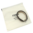 フェンディ FENDI バゲット ジャガード 8BR600 ブラウン キャンバス パイソン 2WAYバッグ シルバー金具 ズッカ柄 ビジュー クリスタル 25周年復刻デザイン