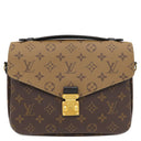 ルイヴィトン LOUIS VUITTON ポシェット メティス MM M44876 モノグラムリバース モノグラムキャンバス モノグラムリバースキャンバス 2WAYバッグ ゴールド金具 茶