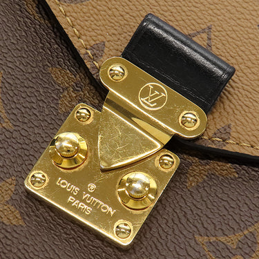 ルイヴィトン LOUIS VUITTON ポシェット メティス MM M44876 モノグラムリバース モノグラムキャンバス モノグラムリバースキャンバス 2WAYバッグ ゴールド金具 茶