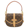 ルイヴィトン LOUIS VUITTON ソミュール BB M46740 モノグラム モノグラムキャンバス 2WAYバッグ ゴールド金具 茶 ハンドバッグ ショルダー