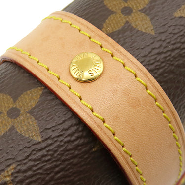 ルイヴィトン LOUIS VUITTON ソミュール BB M46740 モノグラム モノグラムキャンバス 2WAYバッグ ゴールド金具 茶 ハンドバッグ ショルダー