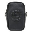 グッチ GUCCI ブロンディ ミニ チェーン ショルダー 760315 ブラック レザー ショルダーバッグ シルバー金具 黒 GG ロゴ ポシェット