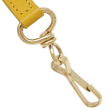 バレンシアガ BALENCIAGA シティ バッグ ミニ 453293 イエロー レザー 2WAYバッグ ゴールド金具 ハンドバッグ ショルダー ミラー付き