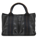 エルメス HERMES キャラバン ホリゾンタルPM ブラック ヴォーデルマ 2WAYバッグ ブラック金具 オレンジ金具 ハンドバッグ ショルダー