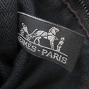 エルメス HERMES キャラバン ホリゾンタルPM ブラック ヴォーデルマ 2WAYバッグ ブラック金具 オレンジ金具 ハンドバッグ ショルダー