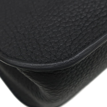 エルメス HERMES アルザン 25 ブラック トリヨンクレマンス 2WAYバッグ シルバー金具 黒 ハンドバッグ ショルダー