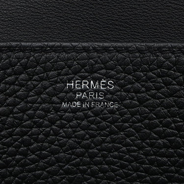 エルメス HERMES アルザン 25 ブラック トリヨンクレマンス 2WAYバッグ シルバー金具 黒 ハンドバッグ ショルダー