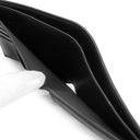 バレンシアガ BALENCIAGA キャッシュ スクエア フォールデット コインウォレット 594315 ブラック レザー 二つ折り財布 シルバー金具 黒 赤 白 ロゴ