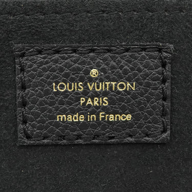 ルイヴィトン LOUIS VUITTON プティット サックプラ M81417 ノワール モノグラムアンプラント 2WAYバッグ ゴールド金具 黒 ショルダー
