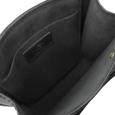 ルイヴィトン LOUIS VUITTON プティット サックプラ M81417 ノワール モノグラムアンプラント 2WAYバッグ ゴールド金具 黒 ショルダー
