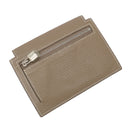 エルメス HERMES ケリーポケット コンパクト エトゥープ シェーブル コインケース シルバー金具 グレージュ
