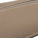 エルメス HERMES ケリーポケット コンパクト エトゥープ シェーブル コインケース シルバー金具 グレージュ