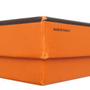 エルメス HERMES ベアンスフレ ルージュカザック ヴォーエプソン 長財布 シルバー金具 赤