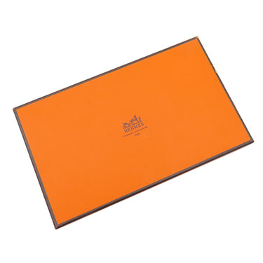 エルメス HERMES ベアンスフレ ルージュカザック ヴォーエプソン 長財布 シルバー金具 赤
