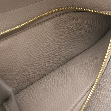 エルメス HERMES ケリーウォレット ミディアム グリアスファスト ヴォーエプソン 長財布 ゴールド金具 三つ折り