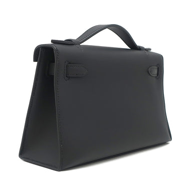 エルメス HERMES ポシェットケリー ミニ ブラック ヴォースイフト ハンドバッグ ゴールド金具 新品 未使用 黒 2025年製