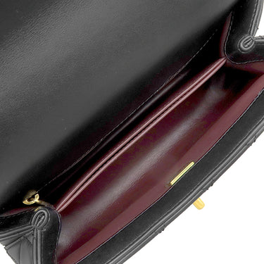 シャネル CHANEL ココハンドル ブラック ラムスキン 2WAYバッグ ゴールド金具 トップハンドル 黒 ショルダーバッグ