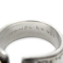 エルメス HERMES メキシコリング シルバー×ゴールド シルバー925 #53(JP13) リング 指輪 SV925 Ag925 コルセットモチーフ ヴィンテージ 11号