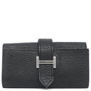 エルメス HERMES ベアン 4連キーケース ブラック シェーブル キーケース シルバー金具 黒