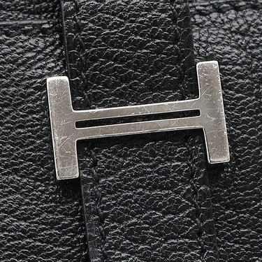 エルメス HERMES ベアン 4連キーケース ブラック シェーブル キーケース シルバー金具 黒