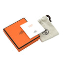 エルメス HERMES ポップアッシュ Hピアス ミニ マロングラッセ×ローズゴールド GP エナメル ピアス ピンクゴールド H型