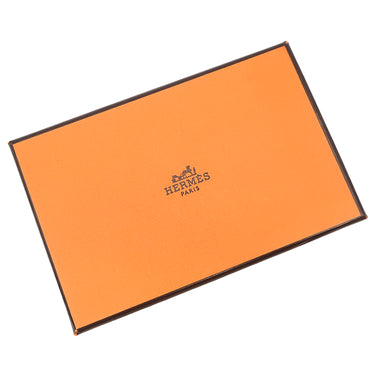 エルメス HERMES カルヴィ デュオ ローズサクラ シェーブル カードケース シルバー金具 フラグメントケース 2025年製