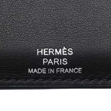 エルメス HERMES シタデル 4CC ブラック ヴォースイフト カードケース 黒 パスケース